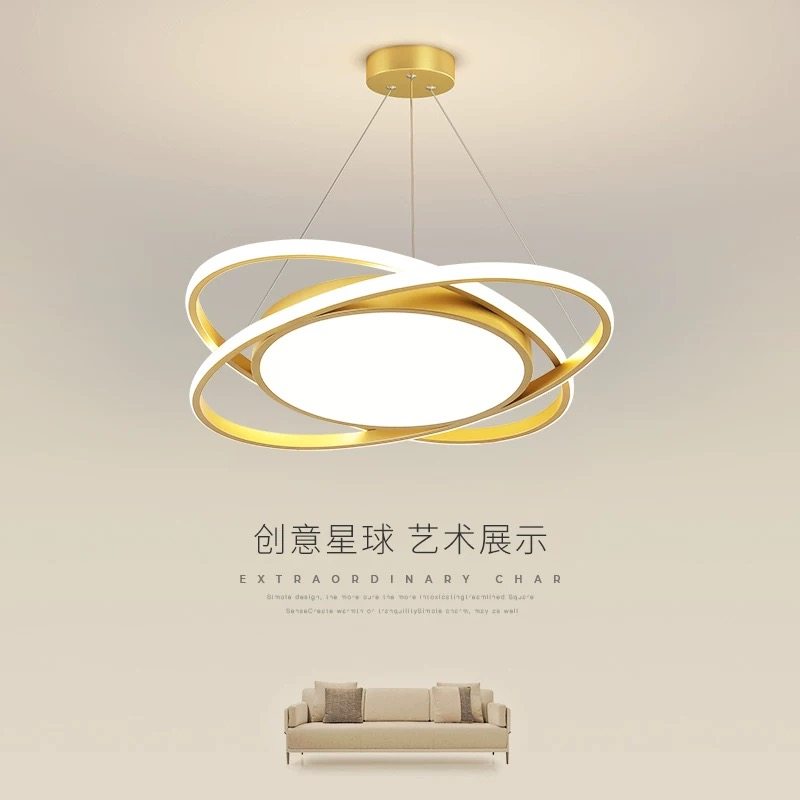 餐厅LED护眼吸顶灯吧台吊线灯智能天猫精灵卧室房间吸吊两用