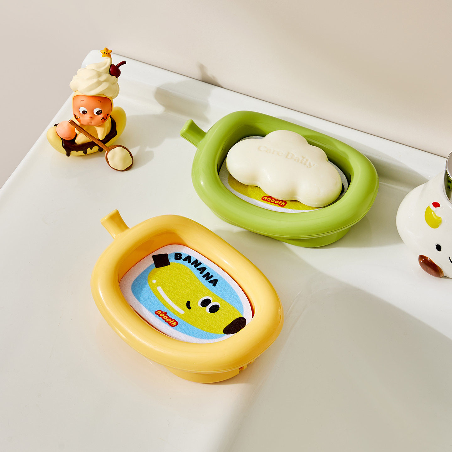 香蕉船肥皂收纳架肥皂盒家用卫生间洗手台香皂收纳盒高颜值置物架,家庭/个人清洁工具,皂盒,淘宝优惠券,粉丝福利购,淘宝优惠卷