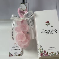 [Упаковка] Розовые розы (подарочная коробка) около 14 шт.