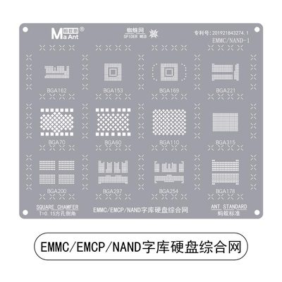 蚂蚁昕字库综合植锡网钢网