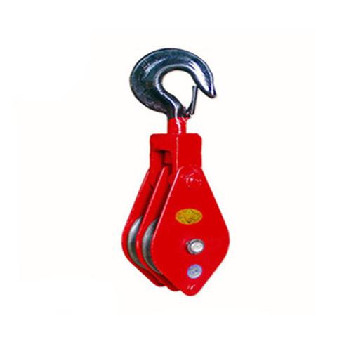 国标重型带轴承吊运定滑轮组手动省力起重滑车钢丝绳滑轮吊钩吊环