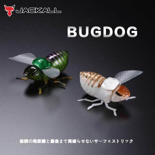 日本JACKALL狗狗蜂Bugdog微物路亚鱼饵蜜蜂鳟鱤鱼鲈鱼假饵