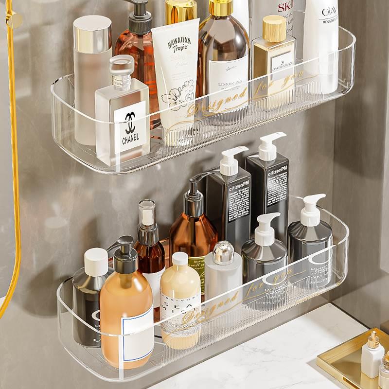 化妆品置物架壁挂式卫生间镜柜收纳盒浴室厕所面膜护肤品杂物整理