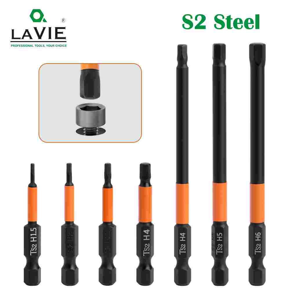 六角5A黑色精品冲击批头螺丝刀S2钢电批咀加长十字批头强磁电钻