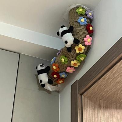 【熊猫水管装饰！】太可爱啦！