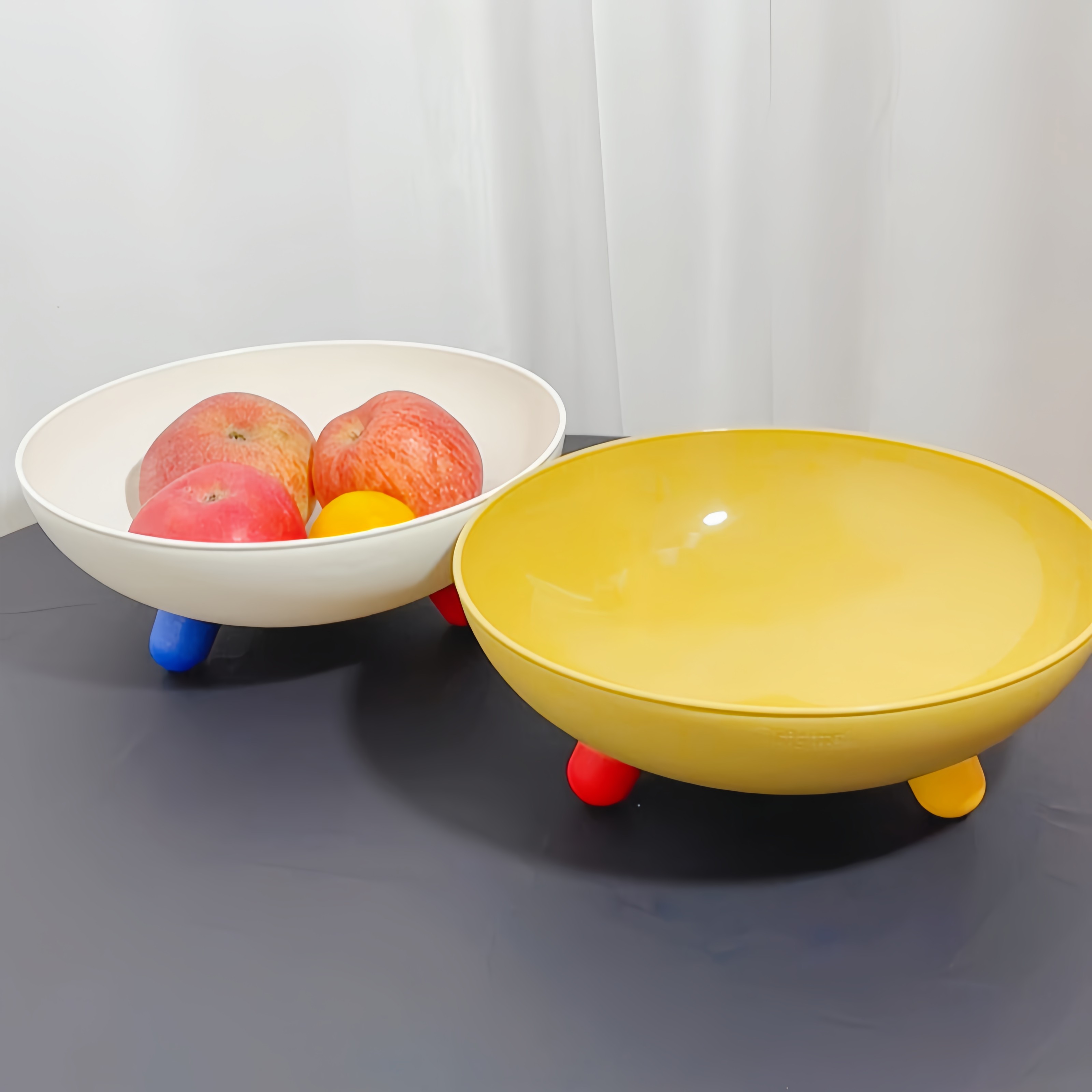 【实拍新品】高脚三色水果盘多功能家用糖果零食盘高颜值水果篮,餐饮具,果盆/果盘/果篮,淘宝优惠券,粉丝福利购,淘宝优惠卷