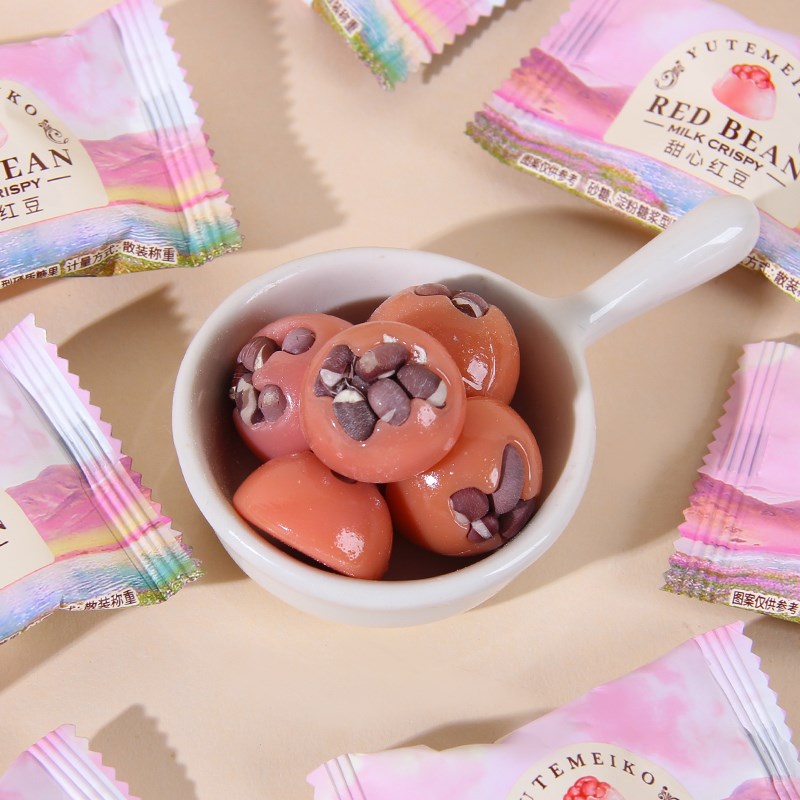 羽田铭菓绿豆红豆奶脆o混合高颜值结婚喜糖果订婚礼伴手礼零食散