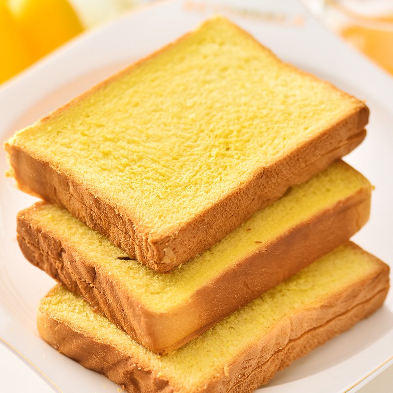 【早餐代餐e】吐司切片南瓜吐司超软0蔗糖独立包装宿舍整箱即食
