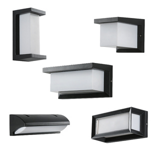 e户外水阳光房灯人体自动感应灯阳台家用楼梯入户门前灯