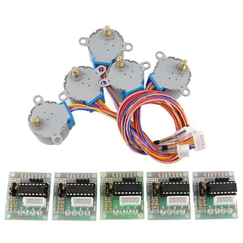 5V Stepper Motor 28BYJ-48 With Drive Test Module Board ULN20