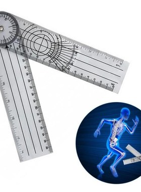 Userful Multi-Ruler Goniometer Angle Medical Ruler Professio
