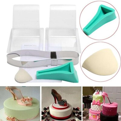 High Heel Fondant Cake Mold Kit Sugarcraft Baking Food Grade