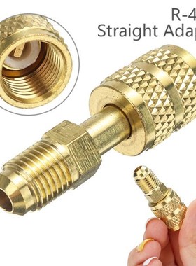 1pc Brass Air Conditioners Adapters Mayitr R410a Adapter Fit