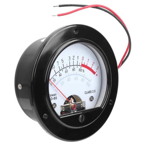 SO-65 Pointer Type VU Meter Vintage Voltmeter Level Meter wi