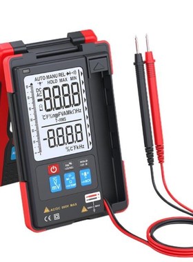 Multimeter Voltage Tester Auto-ranging Measures Current Vol