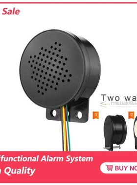 12-24V Tart Voice Speaker Prompter Sound Alarm Reverse Voice
