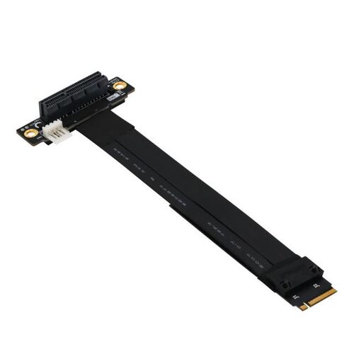 Riser PCIe x4 3.0 Extension Cable PCI Express 4x To M.2 NVMe