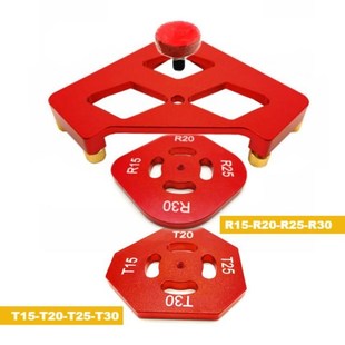 Aluminum Alloy Corner Gauge Router Table Wood Panel Radius Q