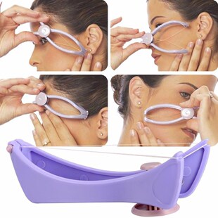 Mini Size Women Facial Hair Remover Spring Threading Epilato