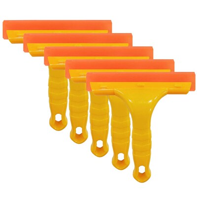 5pcs Window Tinting Squeegee Silicone Blade Water Wiper Anti