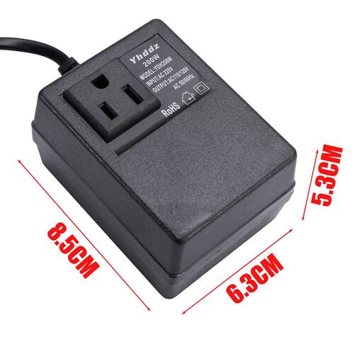 200W Voltage Converter Transformer 220V To 110V Step Down Tr