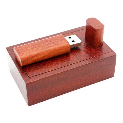 SB 2.0 Wooden usb+box usb flash drive original Memory stick