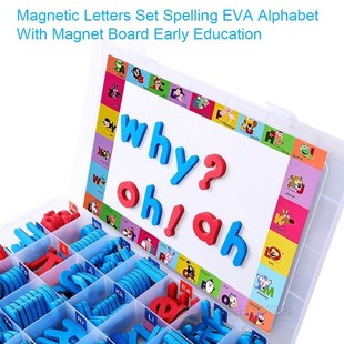 School Learning With Magnet Board EVA Alphabet Magnetic Lett