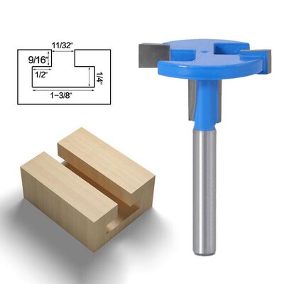 Milling Cutter 1/4 Handle Edging Wood Router Bit Tungsten St