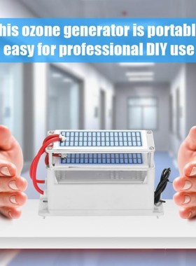 2020 NEW Portable Ceramic Generator Ozone Machine 28g/h Long