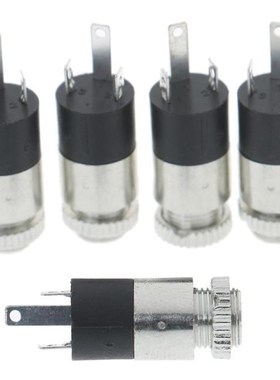5pcs PJ392 Stereo Female Sockect Jack Audio Headphone Connec