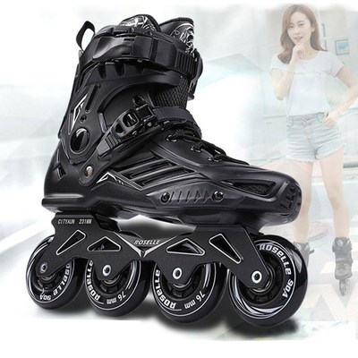 RS6 Inline Skates Professional Roller Skate Shoes Slalom Adu