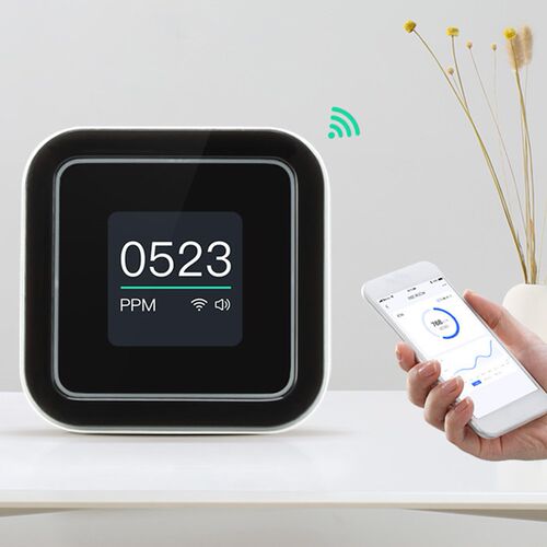 Smart WiFi CO2 Meter Intelligent Air Carbon Dioxide Sensor M