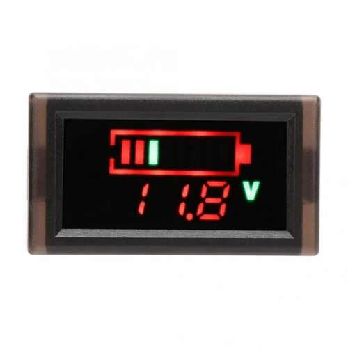 Electric Car Voltmeter YB28VE-W Water-proof Electrical Car D