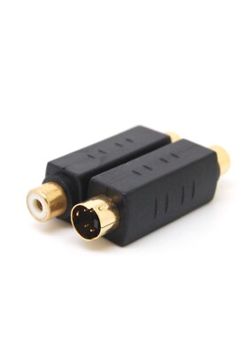 AV RCA Female Composite to 4pin 4-pin  S-Video svideo Male A