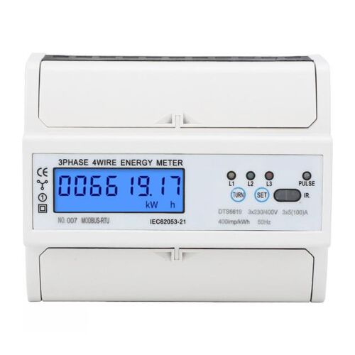 DTS6619-016/017 Din Rail 3-phase 4 Wire Energy Meter Digital