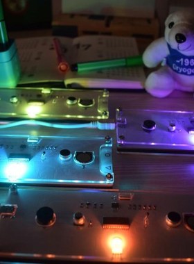 DIY Large Screen 6 Digit Two-Color LED Clock Kit Touch Contr