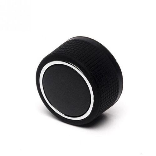 Rear Radio Volume Control Knob Pair Chrome For Buick Cadilla