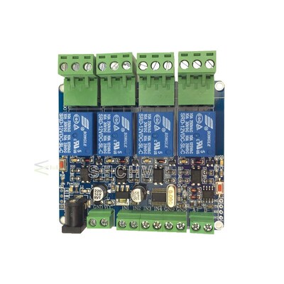 Free shipping sensor MODBUS-RTU 4 way relay module STM8S103