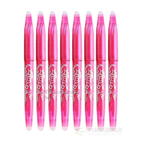 8 Colorful/Set Erasable Gel Pen Color Inks 0.5mm Pens Refill