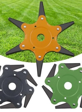 6 Teeth Brush Cutter Blade Trimmer Metal Blades Trimmer Head