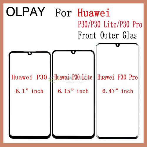 Touch Screen Glass  Huawei P20 P20Pro P30 P30 Lite P30 Pro L