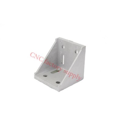 HOTSale 5pcs 6060 corner fitting angle aluminum L type  conn