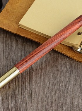 Wood point Pens Rollerball Pen Rose Gold Pen Pens for Writin