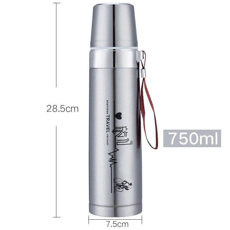 750ml outdoor thermos portable stainless steel tumbler insul