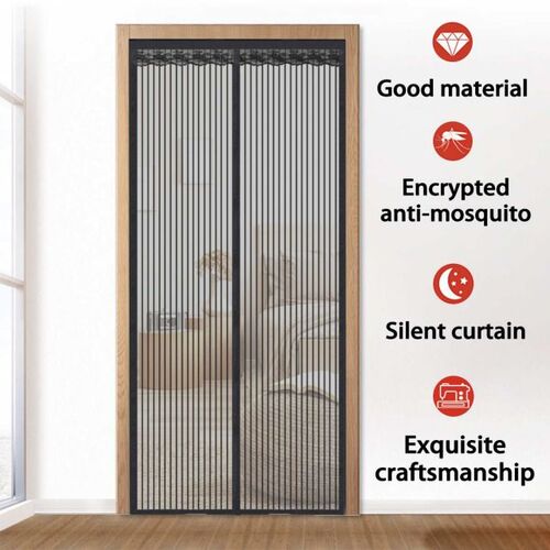 Magnetic Screen Door Curtain Anti-Mosquito Net Fly Insect Sc