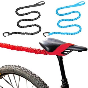 Long Elastic Dog Bicycle Traction Rope Pets Dog Leash Bike A