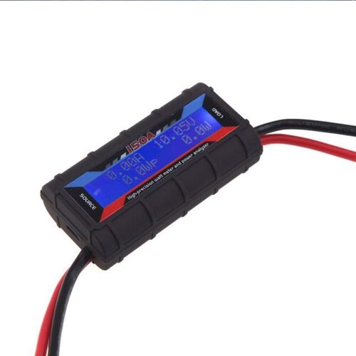 1pcs Black POWER RC 130A Watt Meter and Power Analyzer High