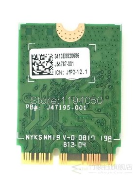 Card Intel 9560ngw Wi-Fi Wireless Ac Dual-Band Bluetooth 5.0