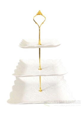 High Quality Multi Layer Cake Rack Three Layer Dried Fruit P