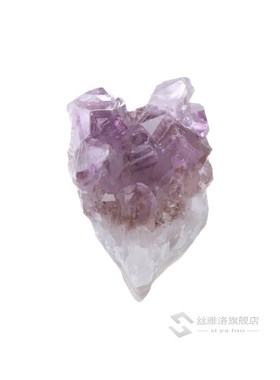 1PC Natural Amethyst Cluster Quartz Crystal Mineral Speci He